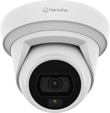Hanwha Vision 5M H.265 IR Flateye Kamera, 3,0mm Festobjektiv, Tag & Nacht, WDR (120dB), IR 30m, PoE, weiß (QNE-C8013RL)