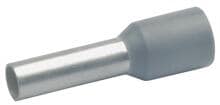 Klauke 47412 Isolierte Aderendhülse, 4qmm, 20mm lang, grau