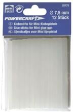 Silberspeer Powercraft Klebesticks 100mm, Ø 7,5mm, 12 Stück, transparent (70775.1)