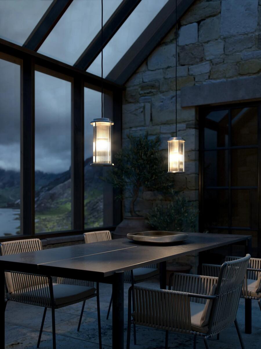 Nordlux Linton Pendelleuchte, E27, IP54, 15W, Verzinkt (2218273031)