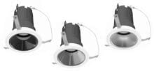 EVN SELECTO LED Deckeneinbau, rund, drehbar, IP20, 220-240V/AC, 18W, inkl. Netzgerät, DALI, symmetrisch, Ø 115mm, weiß 