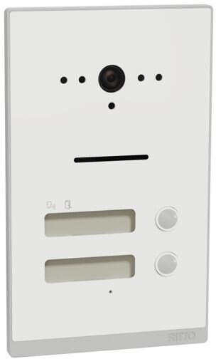Ritto Listo TwinBus IP Türstation, 2 Wohneinheiten, Unterputz, Weiß (RGE2015210)