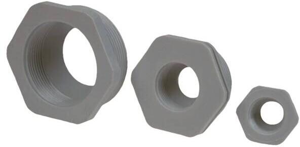 Plica ADAP PA 6 Reduktion, 6-kant, M25/M20, Kunststoff, lichtgrau (907005427)