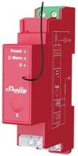 Shelly Qubino Wave Pro 1PM Relaisschalter, mit Leistungsmessung, Z-Wave, 1-Kanal, 1x 16A, Hutschiene (Shelly_W_Pro_1PM)