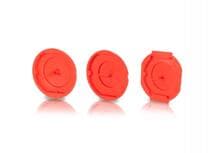 f-tronic E121 Signaldeckel für UP-Dosen, Ø 70mm, rot (7390026)