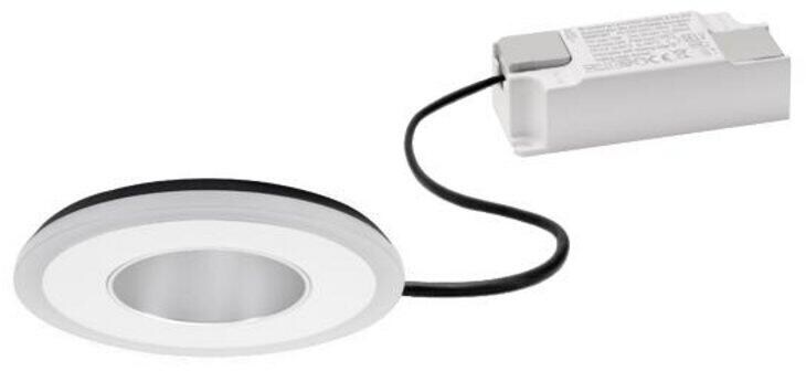 Brumberg ZONDRA LED-Einbaudownlight 230 V AC, 50 Hz, 13W, 950lm, 24°, 3.000K, rund, starr, weiß struktur (39339173)
