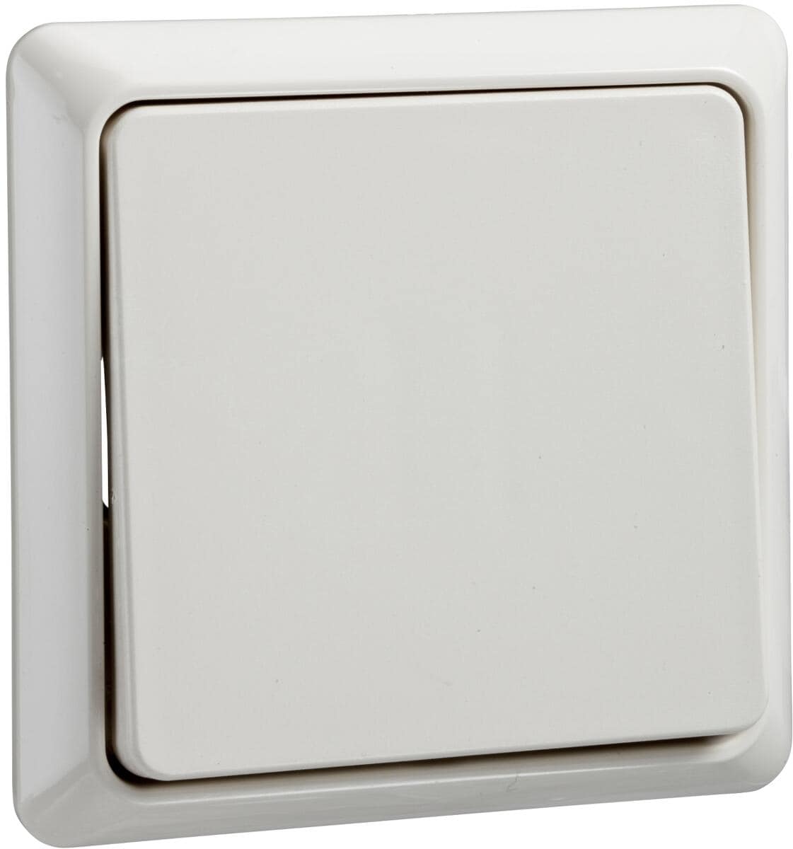 Elso 241600 Universalschalter 10A, Renovierung komplett Steckklemme, perlweiß