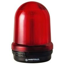 Werma LED-Dauer-/Blinkleuchte BM 24VDC RD, Höhe 137 mm, Leuchtfarbe rot (829.100.55)