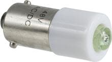 Schneider Electric DL1CD0061 LED mit Sockel BA9s, 6 V / 1,2 W, weiß