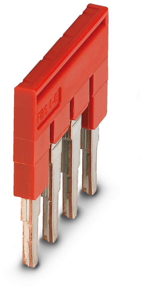 Phoenix Contact Steckbrücke - FBS 4-6, 4-polig, rot (3030255)