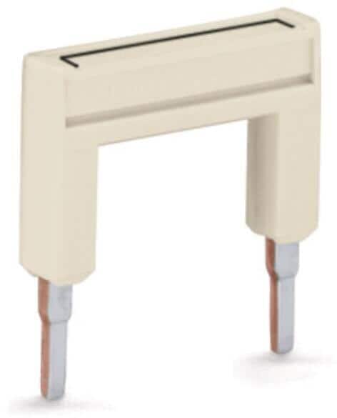 Wago Brücker von 1 auf 5, isoliert, lichtgrau (2002-435)