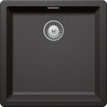 Schock Greenwich N-100-U Granitspüle mit Ablauffernbedienung, Cristadur, Becken mittig, Stone (GREN100USTO)