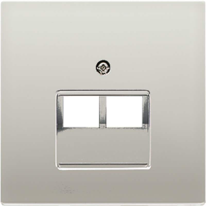 Jung ES2969-2UA Abdeckung, edelstahl, LS 990