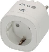 Brennenstuhl Connect WAE 3600 XS01 WiFi Steckdose mit Energiemessung, Alexa, Google, Zeischaltuhr, weiß (1294880)