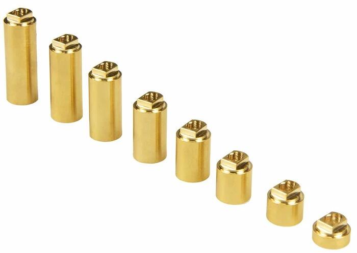 Burg Wächter ENTRY Pro-Adapter 2: 10mm Messing-Verlängerung für innen und außen (39210)