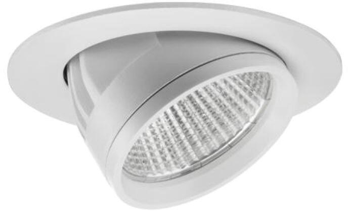 Brumberg ARTEMIS MAXI LED-Einbaurichtstrahler, 230 V AC, 50 Hz, rund, CRI > 90, 41,5 W, 40°, 3.000 K, 5264 lm, weiß (88274173)