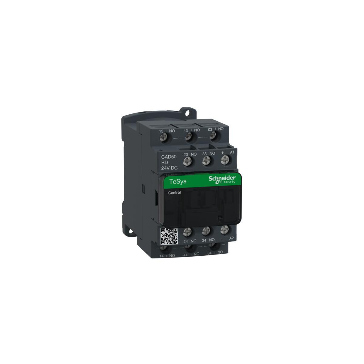 Schneider Electric TeSys Hilfsschütz 5S, 24V DC (CAD50BD)