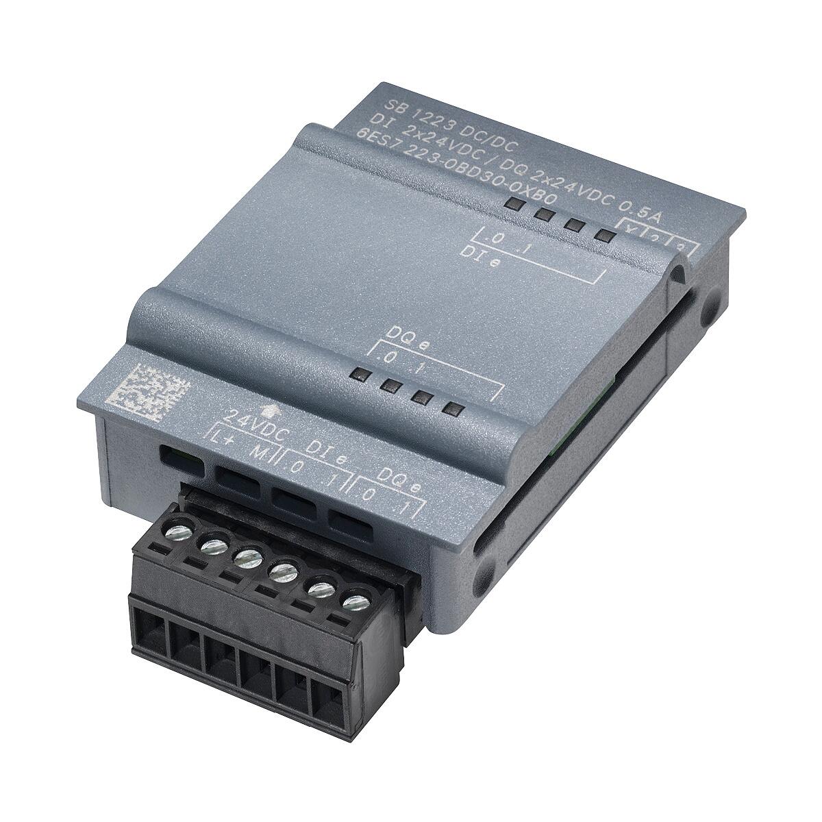 Siemens 6ES7223-3AD30-0XB0 SIMATIC S7-1200, Digitale E/A SB 1223, 2DI/2DQ, 5V DC 200kHz