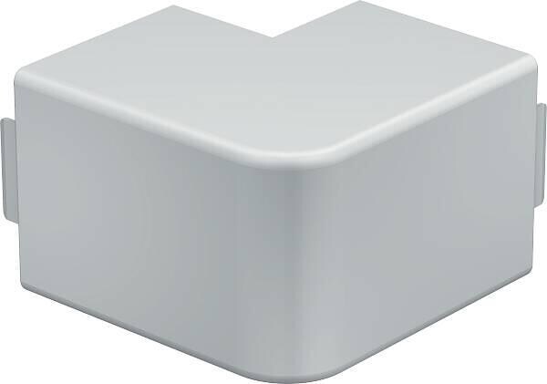 OBO Bettermann WDK HA60060RW Außeneckhaube, 60x60mm, PVC, reinweiß (6192319)