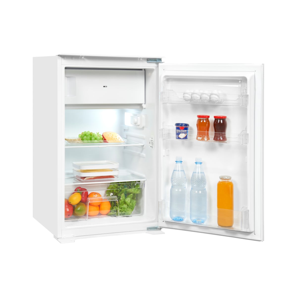 Exquisit EKS131-3-040F EEK: F Einbau Kühlschrank mit Gefrierfach