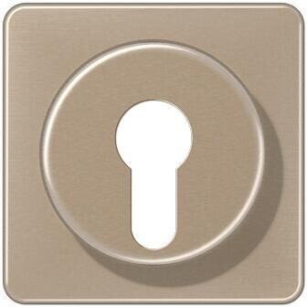 Jung CD528GB Abdeckung für Schlüsselschalter, gold-bronze