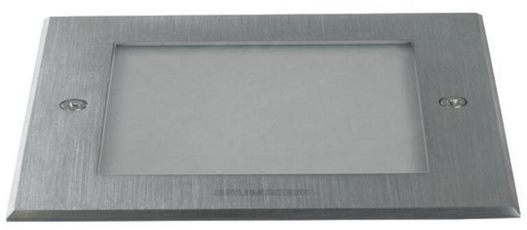 Brumberg HYBRIDE LED-Bodeneinbauleuchte, V4A, IP67 edelstahl, 550.0 lm, 3000 K (14671223)