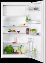 AEG TSF5O101ES Einbaukühlschrank mit Gefrierfach, Nischenhöhe 102,2 cm, 165 L, Schlepptürtechnik, LED-Innenbeleuchtung