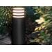 Philips Hue Lucca Outdoor LED Sockelleuchte, 9W, E27, 806lm, 2700K, anthrazit (915005561301)