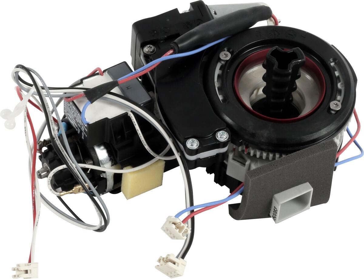 Bosch Siemens 12041841 Mahlwerk, Mahlwerk m. elektronischer Mahlgradverstellung (e-Grinder) kompl. rechts, 230V DC, 150W