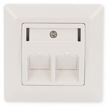 Dätwyler 185867, Dose für 2x KS 1/8, RJ45