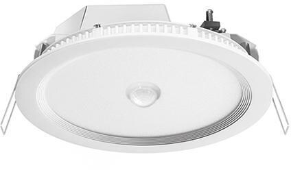 Esylux ELSA-2 DL 225 Downlight, ON/OFF, Integrierter Bewegungsmelder, 18 W, 1750 lm, 4000 K, weiß (EO10299032)