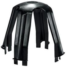 Hellermann Spotclip, NT338/07 Abstandshalter, schwarz