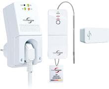 Protector ASK 5030 Funk-Abluftsteuerung THERMO mit Kinetik-Fenstersender, weiß (41467)