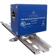 Citel MJ8-C6A SPD für Ethernet, Daten und Telekommunikation, 0,5kA, 250MHz, RJ45 Anschluss, blau (581540)
