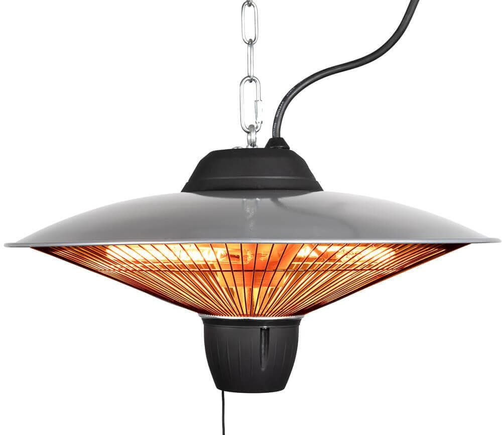 Eurom Partytent heater 1502 Party-Zeltheizung, 1500W, IP24, 10 – 15 m², 360 Grad Strahlung (336122)