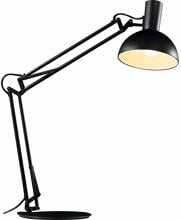 Nordlux Arki Tischlampe, E27, IP20, 60W, schwarz (75145003)