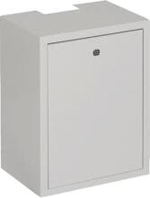 Braun Telecom IS 34-LB Schrank 400x300x200 mit Schloss, grau (IS34LB/X18)