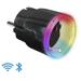 Shelly Plus Plug S WLAN-Smart-Steckdose, 1x12A, mehrfarbig LED, Bluetooth