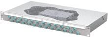METZ CONNECT OpDAT fix2 Patchfeld splice24xLC-D OM3, grau ( 1504557724-E )