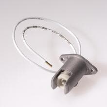 Schaum Fassung für Halogen-Glühlampen R7/RX7s, Aluminium (237711)