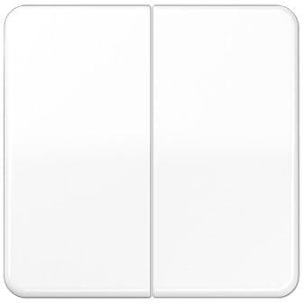 Jung CD1702WW Steuertaste 2-fach Standard, alpinweiß