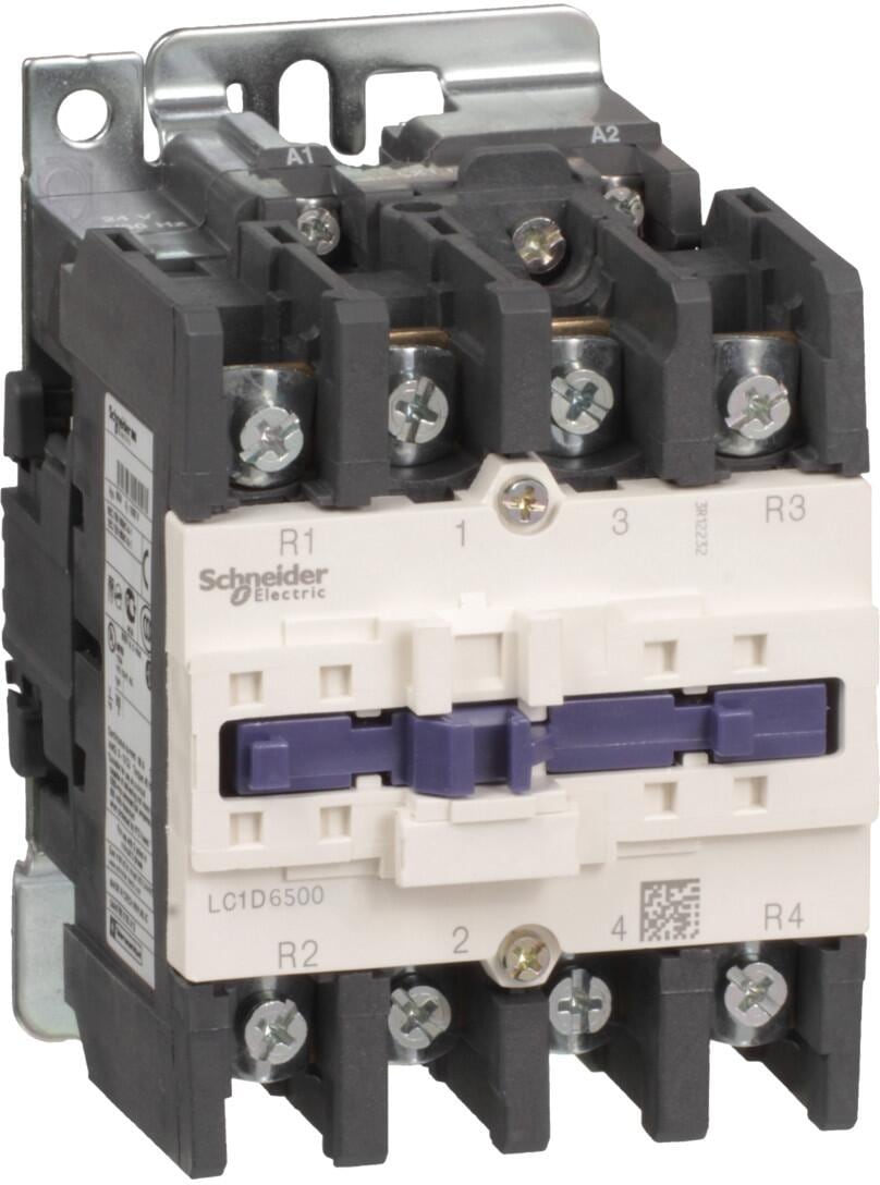 Schneider Electric Leistungsschütz 4p, 2S+2Ö, 80A, 230V, AC (LC1D65008P7)