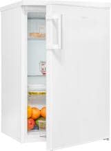 Exquisit KS16-V-H-010C Stand Kühlschrank ohne Gefrierfach, 56 cm breit, 133 L, LED Beleuchtung, Temperaturregelung, weiß