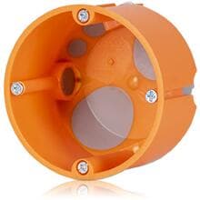 f-tronic E2700 Hohlwanddose winddicht, Ø 68mm, t=47mm, IP30, orange (7360028)