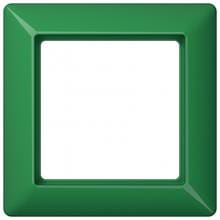 Rahmen 1fach, grün, JUNG AS581BFGN