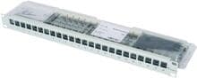 Telegärtner 19" Modulträger 1 HE inkl. 24xAMJ-S Modul Cat.6A T568A (100007012)