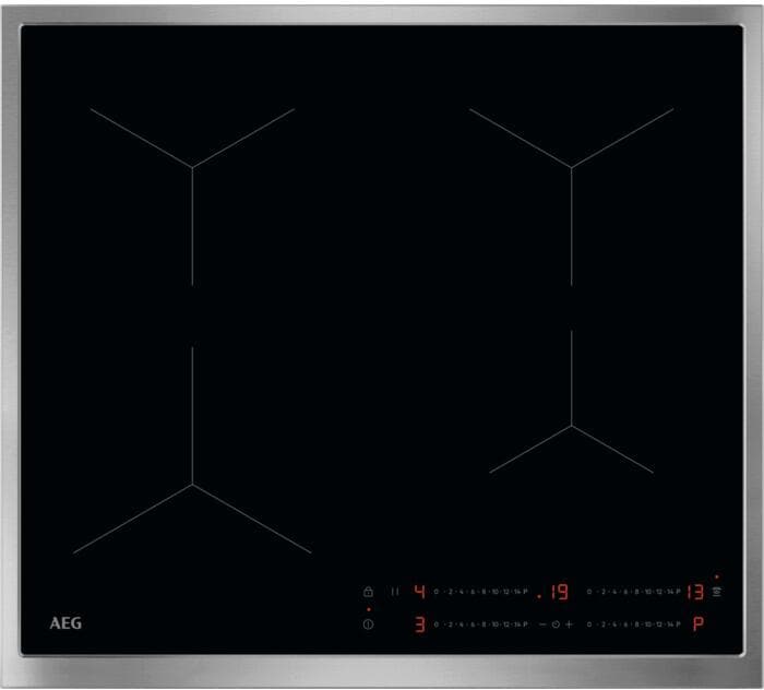 AEG TO64IA0FXB Autarkes Induktionskochfeld, Glaskeramik, 60 cm, Topferkennung, Hob²Hood, schwarz