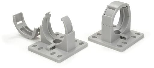 Hellermann CTCC-IWS17-MB43 Wellrohrhalter, 17mm, 20 Stück (169-22000)