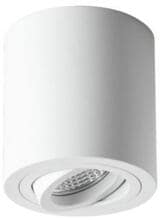 Brumberg M1 Anbaugehäuse, rund, bündig, mit Modulhalterung, IP20, max. 1x8W, ohne LED-Modul, Aluminium