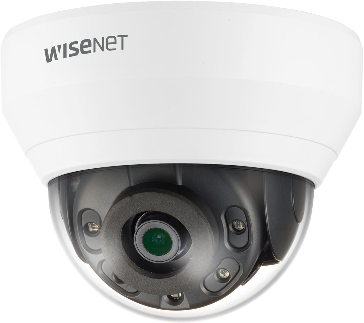 Hanwha Vision 2MP IR Vandal-Dome-Kamera (Ohne Audio), Maximale 2 Megapixel (1920 x 1080) Auflösung, weiß (QNV-6012R1)